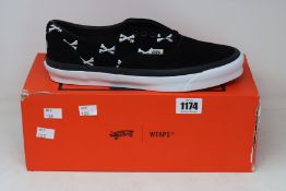 A pair of as new WTAPS x Vans Og Era Lx sneakers (UK 9.5).