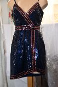 An as new BCBG Max Azira sequined dress (Size 6 - RRP $298).