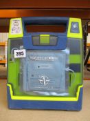 A Cardiac Science G3 AED trainer.