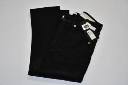 A pair of as new Rag & Bone New York coated black Nina high (Size 25 - RRP $255).