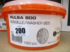 One SPIT 011204 Steel Washer 25mm (Tub of 1000).