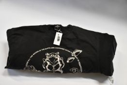 Ten as new The Great Frog London vintage reissue 70's UFO T-shirts in black (L).