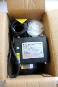 A boxed spa circulation pump (WE14).