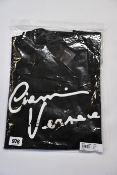 An as new Versace Signature T-shirt in black (3XL - RRP £350).