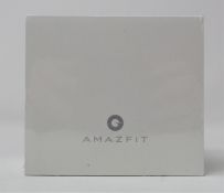 A boxed as new Xiaomi AMAZFIT Youth Version Sports Smart Watch in Black (Box sealed, packaging