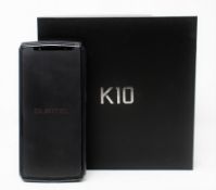 A boxed as new Oukitel K10 64GB Smartphone in Black (Box opened, UK plug adaptor required).