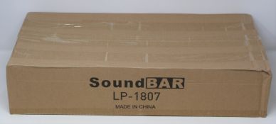 A boxed as new Soundbar LP-1807 (Box opened).