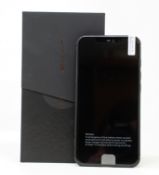 A boxed as new Umidigi Z2 128GB Smartphone in Carbon Fiber (Box opened, UK plug adaptor required).