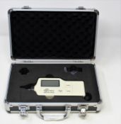 A boxed as new Benetech GM63A Vibration Meter with carry case.