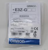 An as new Omron E3Z-G82-M3J Photoelectric Switch (Packaging sealed).