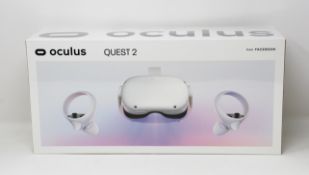 A boxed as new Oculus Quest 2 64GB All-in-One VR Headset (Box sealed).