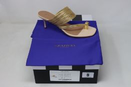 A pair of as new Aquazzura Sunny sandals (EU 36).