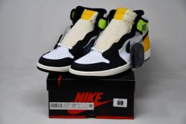 A pair of as new Nike Air Jordan 1 retro high OG (UK 9).