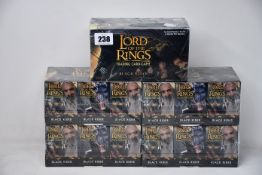 Five as new The Lord of The Rings - Black Rider trading card game, twelve deck display packs (63-