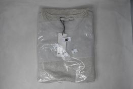 An as new Oui Off White Melange jumper (EU 42 - RRP £95).