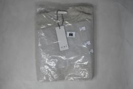 An as new Oui Off White Melange jumper (EU 40 - RRP £95).