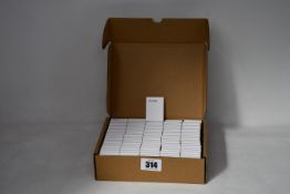 A quantity of Cerustop wax guards for hearing aids (100x boxes of 8).