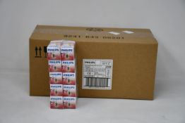 One hundred boxed as new Philips 25W E14 Oven Bulbs, Clear 230-240V.