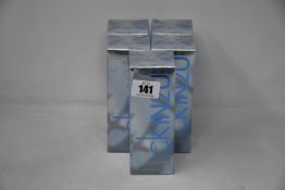 Five boxed as new Calvin Klein CKIN2U him eau de toilette spray (100ml).