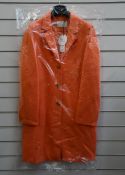 An as new Oui boiled wool coat in apricot (EU 42 - RRP £199).