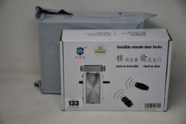 Two boxed as new OWSOO Intelligent BT Invisible Anti-theft Security Home Door Locks HXQ908D.