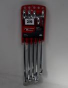 An as new MAC Tools Precision Torque 5-piece Metric Combination Wrench Set (SCLM5PT).