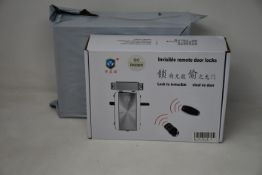 Two boxed as new OWSOO Intelligent BT Invisible Anti-theft Security Home Door Locks HXQ908D.