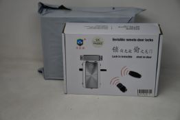 Two boxed as new OWSOO Intelligent BT Invisible Anti-theft Security Home Door Locks HXQ908D.
