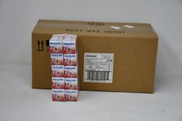 One hundred boxed as new Philips 25W E14 Oven Bulbs, Clear 230-240V.