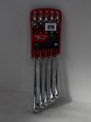An as new MAC Tools Precision Torque 5-piece Metric Combination Wrench Set (SCLM5PT).