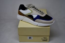 A pair of as new Axel Arigato Genesis sneakers (UK 9.5 - damage to lid of box).