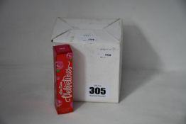 Twelve boxed as new Lime Crime Velvetines liquid matte lipstick in Cupid (Petal Pink) (2.6ml).