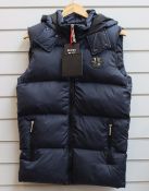 An as new Philipp Plein vest coat (S).