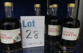 Six bottles of Myatt's Fields Cocktails Espresso Martini's (500 ml, over 18s only).