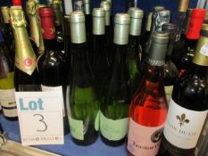 A quantity of wines/champagnes to include Codorniu Clasico, Flor De Lis, Convento da Vila, Adega
