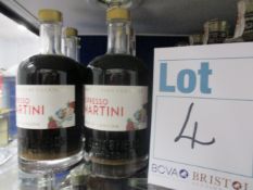 Six bottles of Myatt's Fields Cocktails Espresso Martini (500 ml, over 18s only).