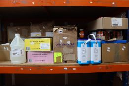 A quantity of miscellaneous food, confectionery, beverages and other food related items.