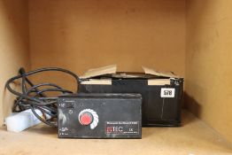 A pre-owned TEC Minneapolis duct blaster fan control.