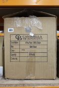 Eight packets of Casabella super soft 100% cotton bath sheets (Four items per pack).