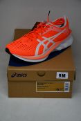 A pair of women's as new Asics Novablast Tokyo trainers (UK 7).