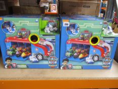 Six boxed as new Paw Patrol Mission Paw - Mission Cruiser.
