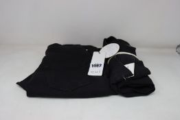 Two pairs of as new Oui The Skinny trousers (EU 36, 46 - RRP €100 each).