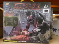 Two as new Sheng Fan Remote Control m18a1 anti-personnel mine (Over 18s only).