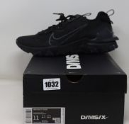 A pair of as new Nike React Vision trainers (UK 10).