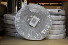 Twelve Rolls of grey Butyl Sealing Tape for window sealing etc (3mm x 25mm x 12m rolls).