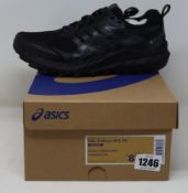 A pair of women's as new Asics Gel-Trabuco 9 GTX trainers (UK 6.5).