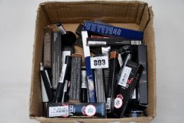 A quantity of assorted mascaras and eyeliners and related items to include brands Etude House,Tony