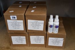 Six boxed Bausch + Lomb EasySept Multipacks for contact lens treatment (Some damage to outer