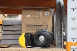 A pre-owned Banjo EVX electric regulating ball valve.