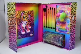 A boxed as new Morphe X Lisa Frank boxed set (Some damage to outer box).